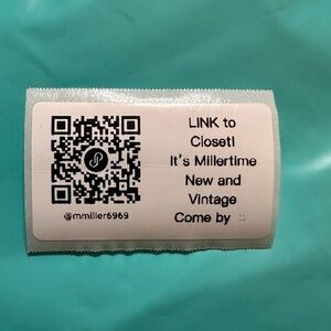 25 QR Personalized Labels